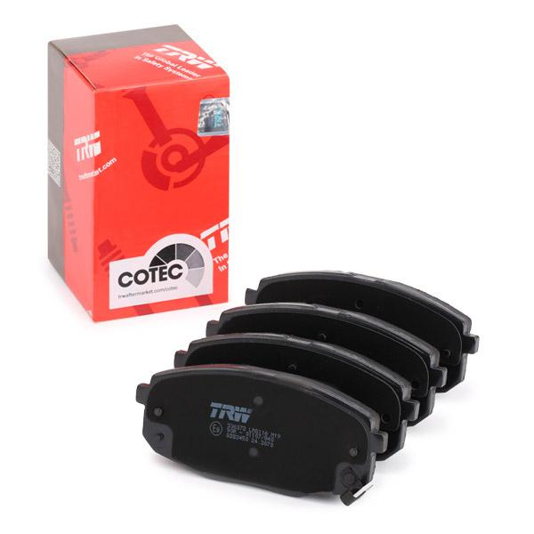 Set Placute Frana Fata Trw Renault Laguna 2 2004-2007 GDB3450