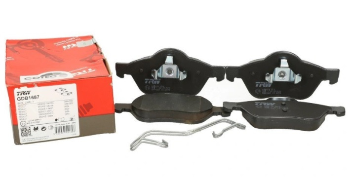Set Placute Frana Fata Trw Renault Lutecia 3 2005-2014 GDB1687