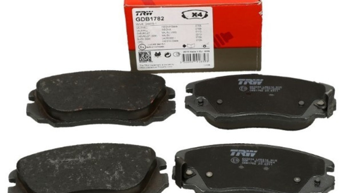 Set Placute Frana Fata Trw Saab 9-5 2010-2012 GDB1782