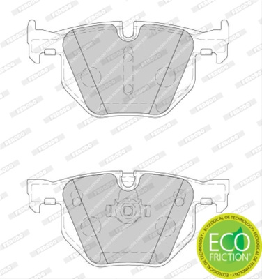Set Placute Frana Ferodo Bmw FDB1748