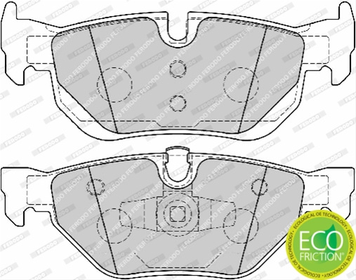   Set Placute Frana Ferodo Bmw FDB1807