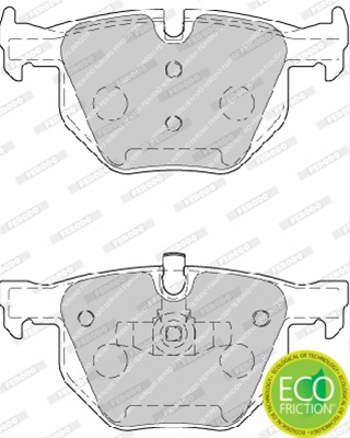 Set Placute Frana Ferodo Bmw FDB1808