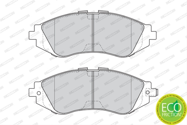  set Placute Frana Ferodo Chevrolet FDB1116