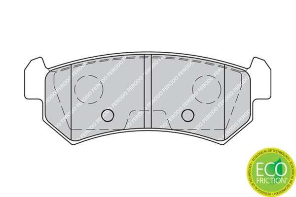 Set Placute Frana Ferodo Chevrolet FDB1889