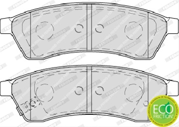 Set Placute Frana Ferodo Chevrolet FDB4305