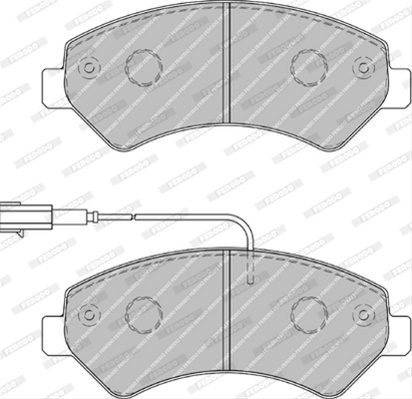 Set Placute Frana Ferodo Citroën FVR1925