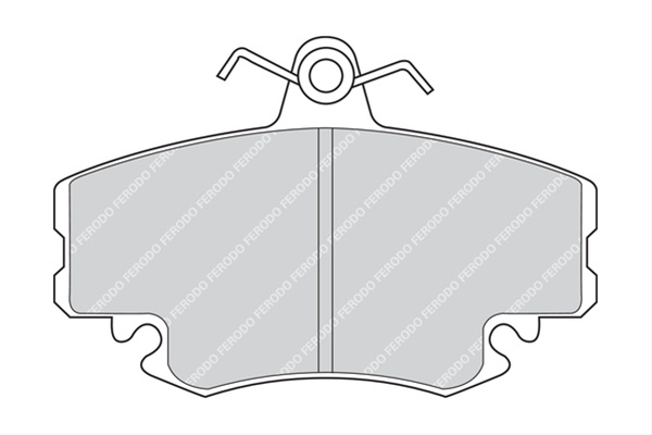 Set Placute Frana Ferodo Dacia FDB1781