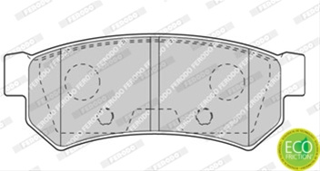 Set Placute Frana Ferodo Daewoo FDB4295