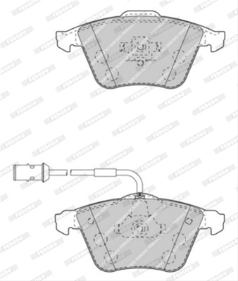 Set Placute Frana Ferodo   Fd Volvo FDB4427
