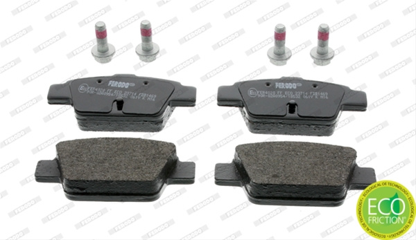 Set Placute Frana Ferodo Fiat FDB1469