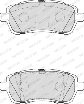 Set Placute Frana Ferodo Ford FDB4179W
