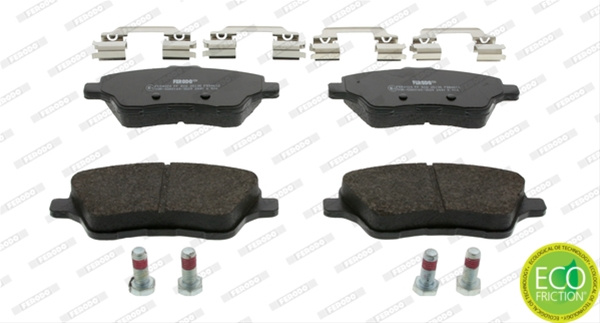 Set Placute Frana Ferodo Ford FDB4612