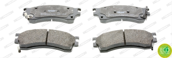 Set Placute Frana Ferodo Ford FDB950