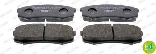 Set Placute Frana Ferodo Ford Otosan FDB1021