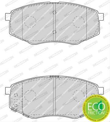 Set Placute Frana Ferodo Hyundai FDB4447