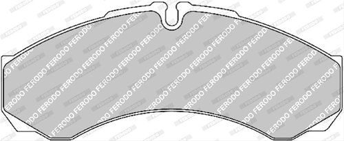 Set Placute Frana Ferodo Iveco FVR1102
