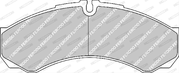 Set Placute Frana Ferodo Iveco FVR1315