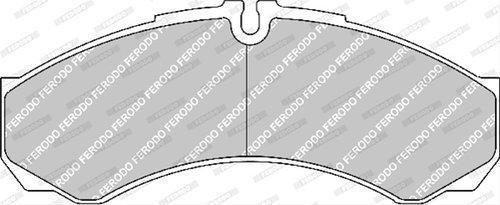 Set Placute Frana Ferodo Iveco FVR1315