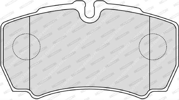 Set Placute Frana Ferodo Iveco FVR4140