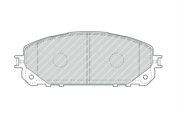 Set Placute Frana Ferodo Jeep FDB4882