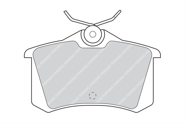 Set Placute Frana Ferodo Lancia FDB726