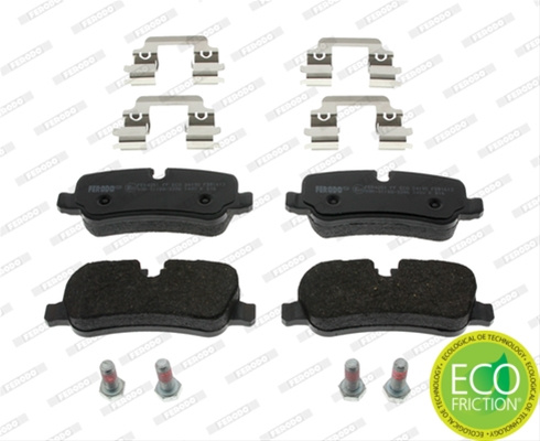 Set Placute Frana Ferodo Land Rover FDB1613