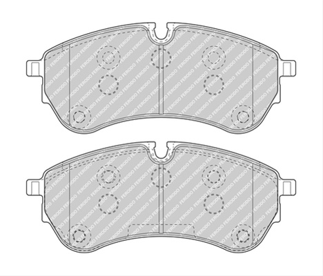 Set Placute Frana Ferodo Man FVR5067