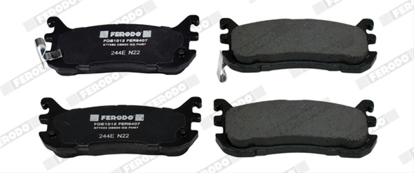 Set Placute Frana Ferodo Mazda FDB1012