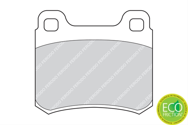 Set Placute Frana Ferodo Mercedes-Benz FDB328