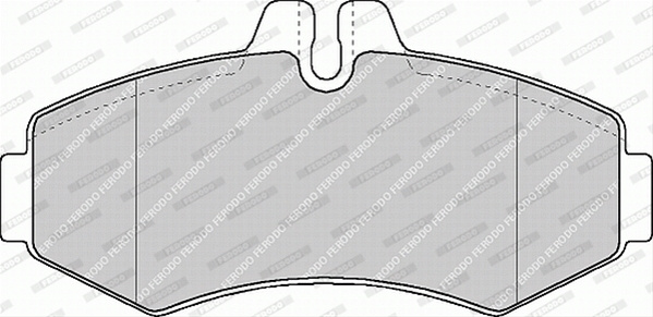 Set Placute Frana Ferodo Mercedes-Benz FVR1304