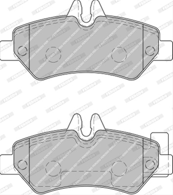 Set Placute Frana Ferodo Mercedes-Benz FVR1780