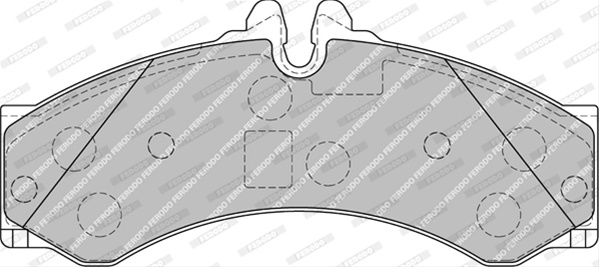 Set Placute Frana Ferodo Mercedes-Benz FVR1879