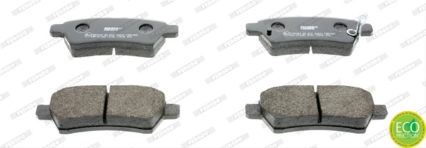 Set Placute Frana Ferodo Nissan FDB1882
