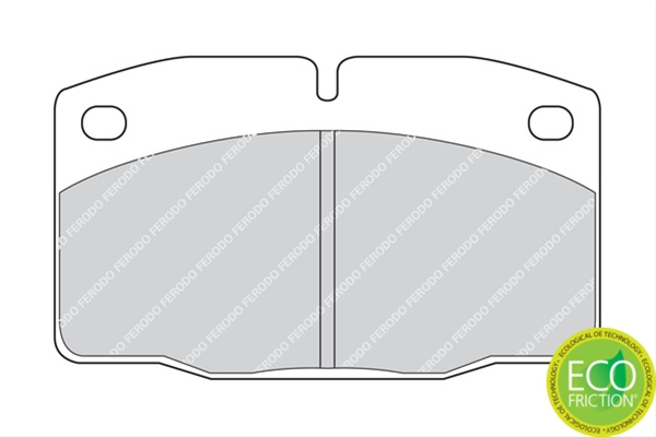  set Placute Frana Ferodo Opel FDB173