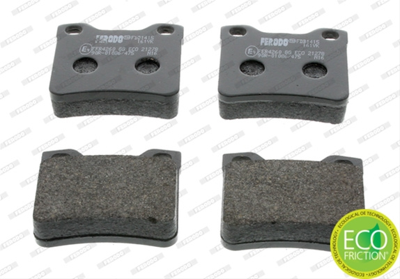 Set Placute Frana Ferodo Peugeot FDB1415