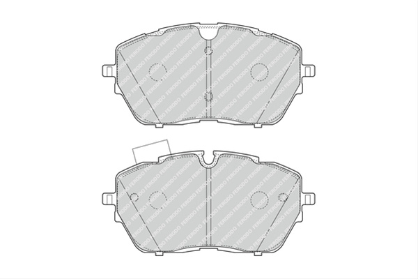 Set Placute Frana Ferodo Peugeot FDB4929