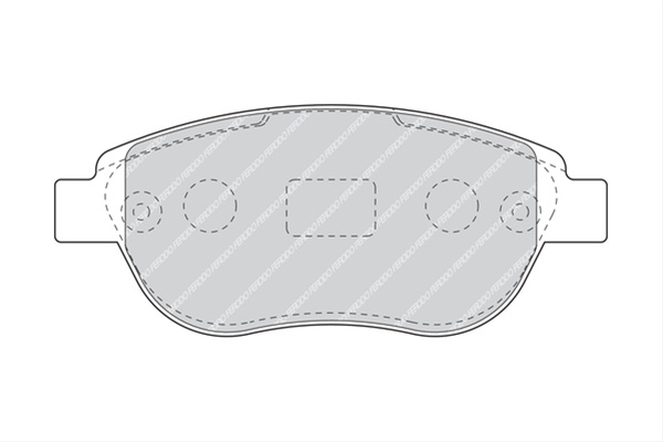 Set Placute Frana Ferodo Peugeot FDB5028