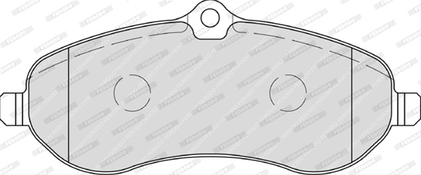 Set Placute Frana Ferodo Peugeot FVR1771