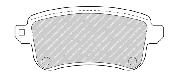 Set Placute Frana Ferodo Renault FDB4699