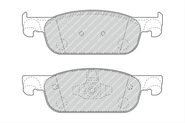 Set Placute Frana Ferodo Renault FDB4907