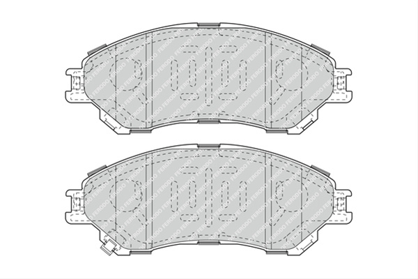 Set Placute Frana Ferodo Suzuki FDB4884