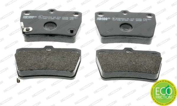Set Placute Frana Ferodo Toyota FDB1531