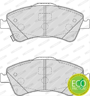 Set Placute Frana Ferodo Toyota FDB4047