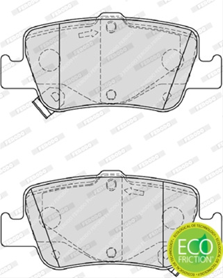 Set Placute Frana Ferodo Toyota FDB4048