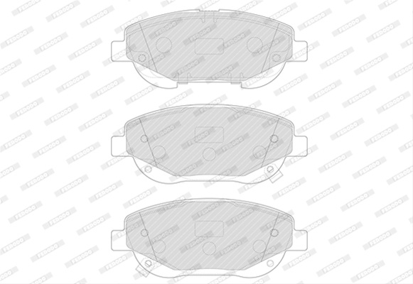 Set Placute Frana Ferodo Toyota FDB4824