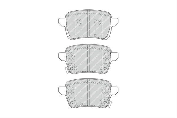 Set Placute Frana Ferodo Vauxhall FDB4879