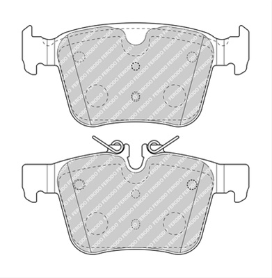 Set Placute Frana Ferodo Volvo FDB4927