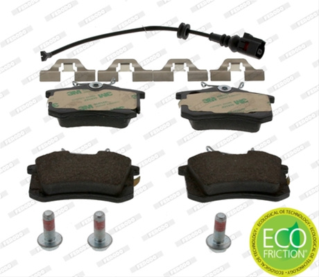 Set Placute Frana Ferodo Vw FDB1645