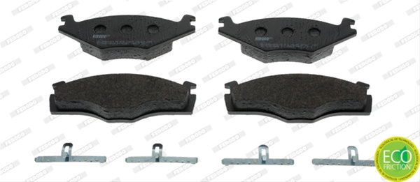 Set Placute Frana Ferodo Vw FDB419