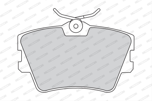 Set Placute Frana Ferodo Vw FVR1132